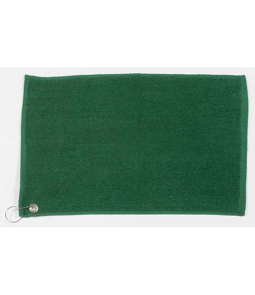 Towel City Luxury Golf Towel | Forest Green