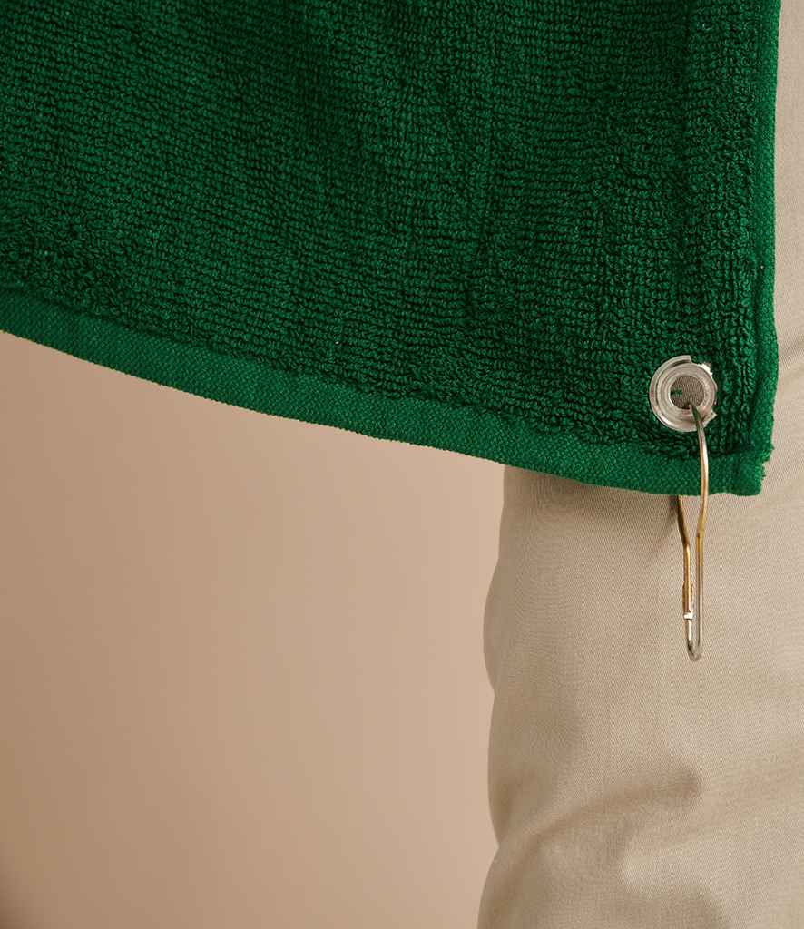 Towel City Luxury Golf Towel | Forest Green