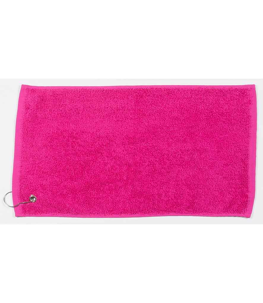 Towel City Luxury Golf Towel | Fuchsia