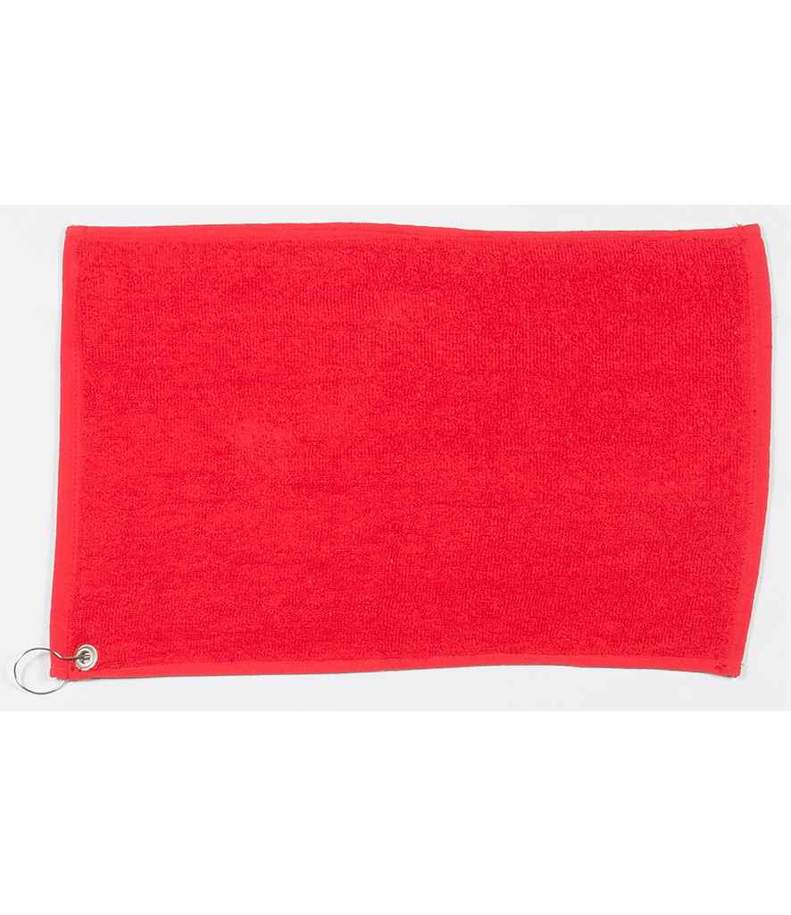 Towel City Luxury Golf Towel | Red