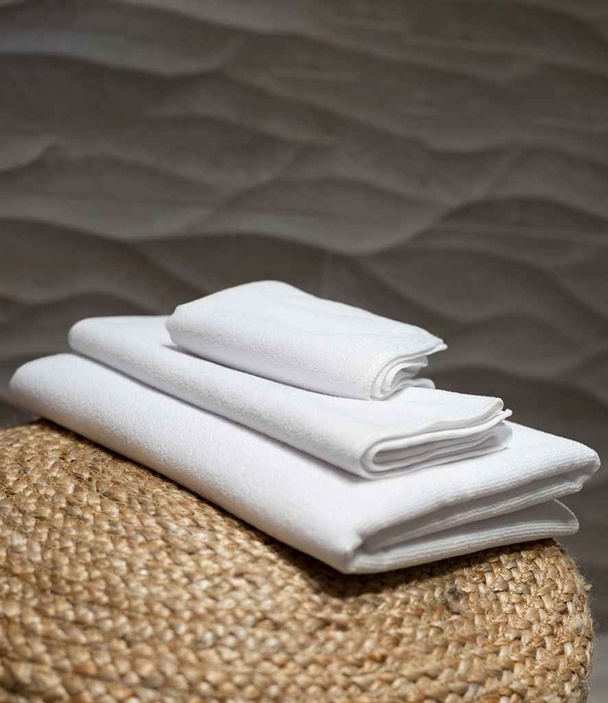 Towel City Microfibre Guest Towel | White