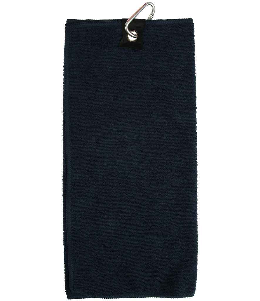 Towel City Microfibre Golf Towel | Navy