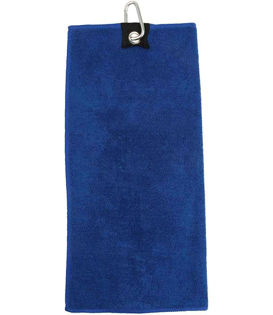 Towel City Microfibre Golf Towel | Royal Blue