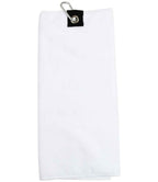 Towel City Microfibre Golf Towel | White