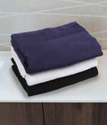 Towel City Printable Border Bath Towel | Navy