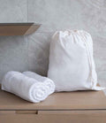 Towel City Laundry Bag | White