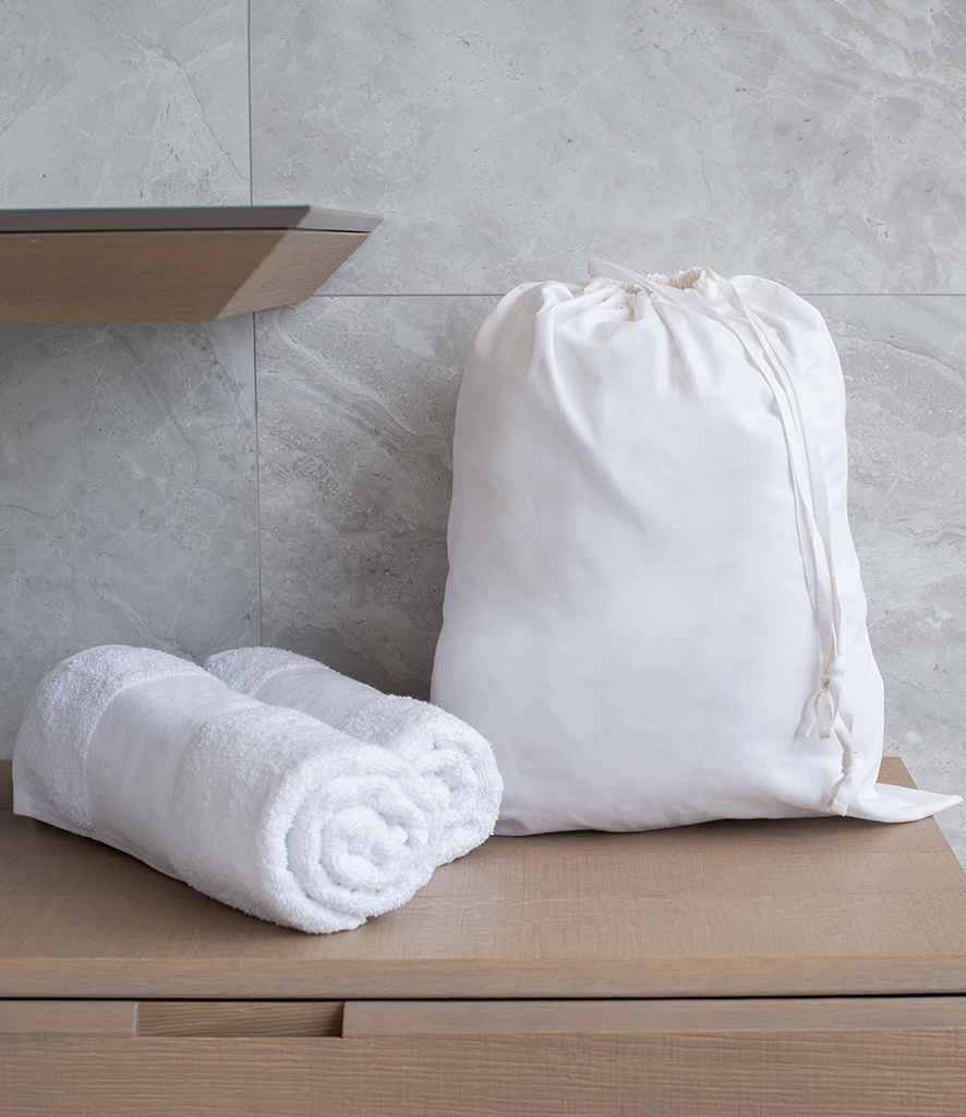 Towel City Laundry Bag | White
