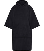 Towel City Adult Poncho | Black