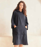 Towel City Adult Poncho | Black
