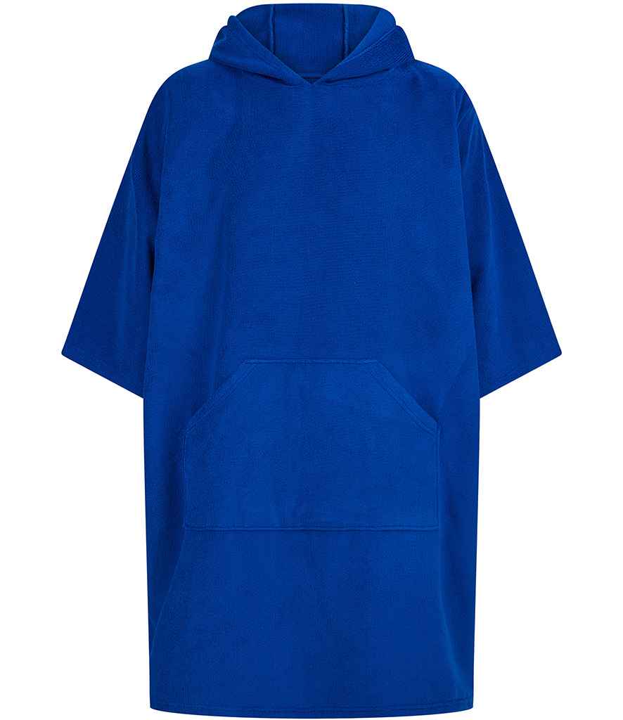 Towel City Adult Poncho | Royal Blue