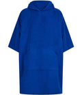 Towel City Adult Poncho | Royal Blue