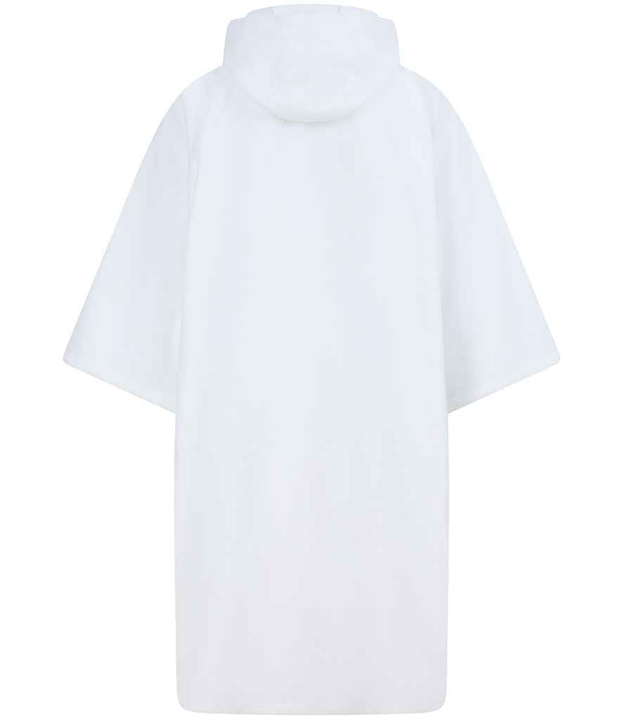 Towel City Adult Poncho | White
