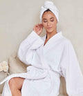 Towel City Hair Wrap | White