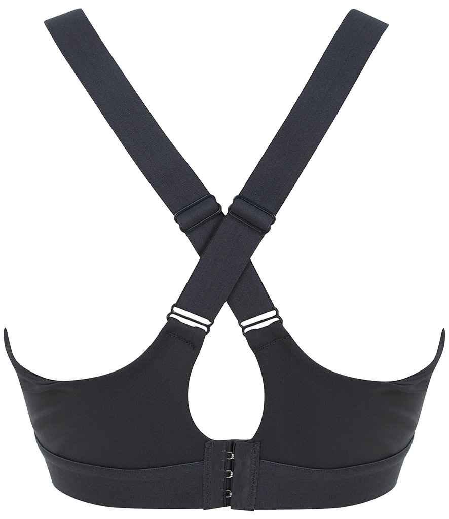 Tombo Medium Impact Core Bra | Charcoal