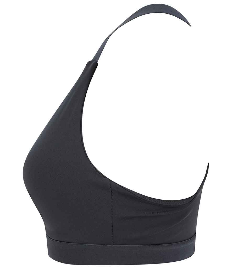 Tombo Medium Impact Core Bra | Charcoal