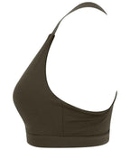 Tombo Medium Impact Core Bra | Olive Green