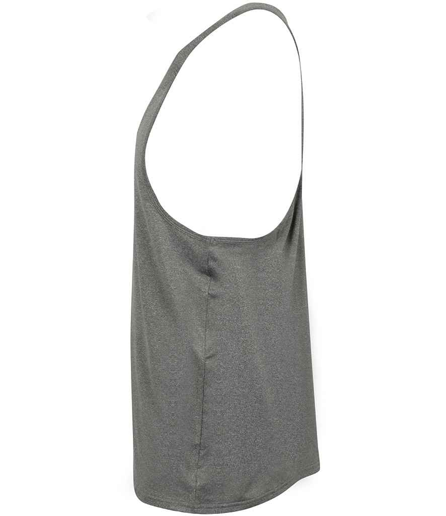 Tombo Muscle Vest | Grey Marl