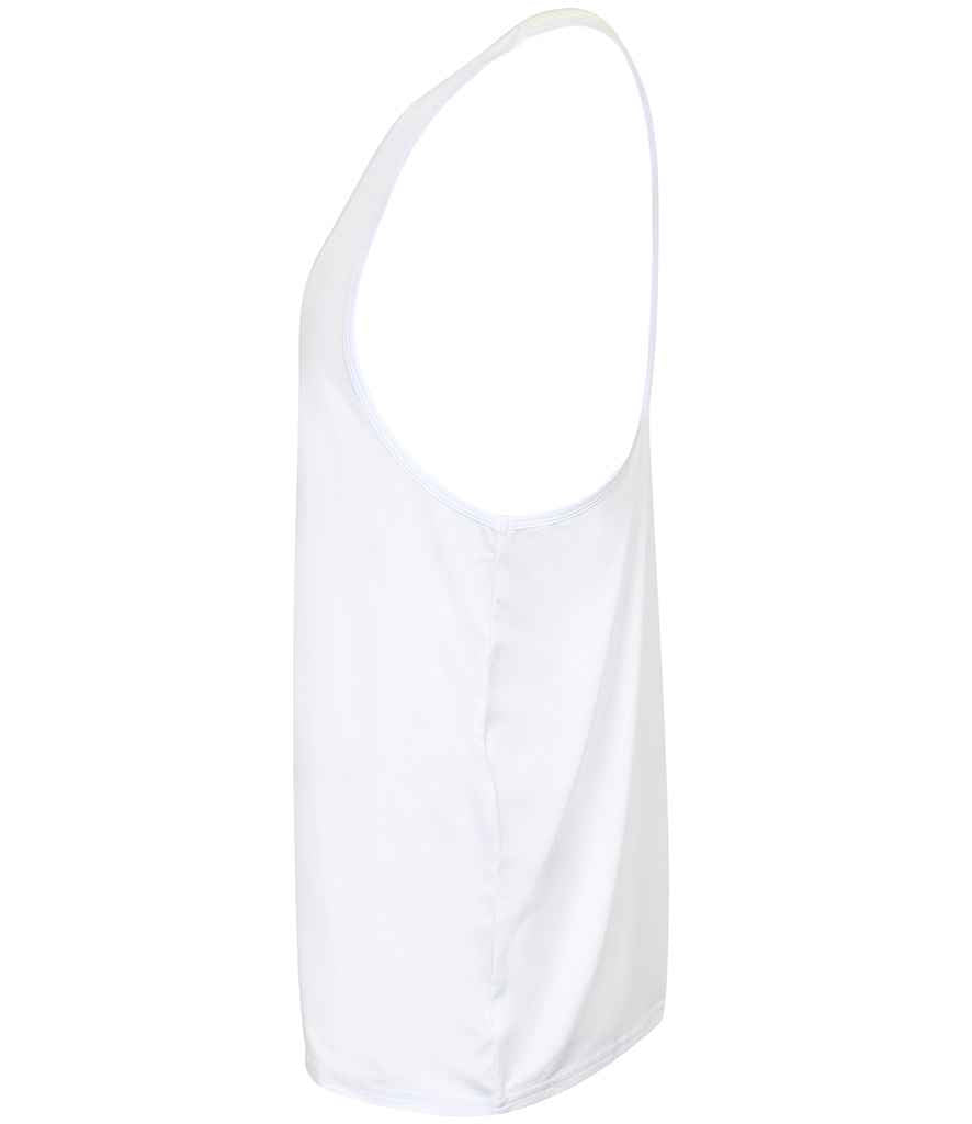 Tombo Muscle Vest | White