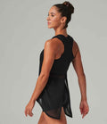 Tombo Ladies Open Back Vest | Black
