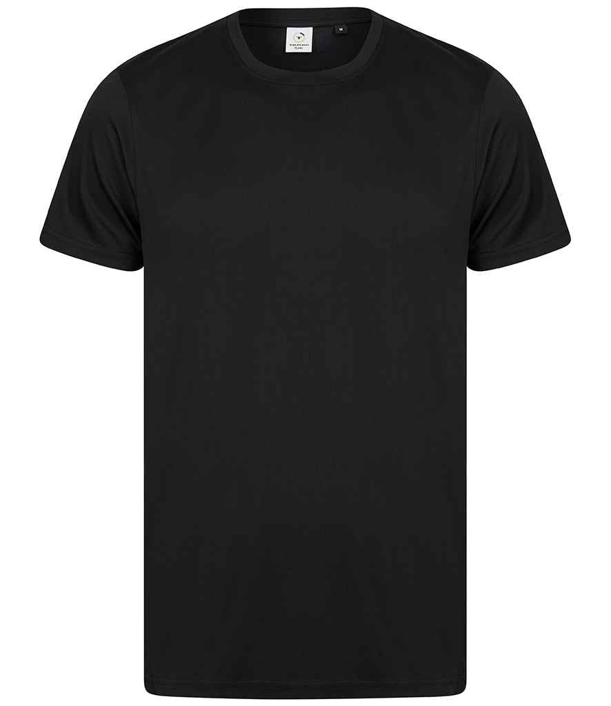 Tombo Unisex Recycled Performance T-Shirt | Black