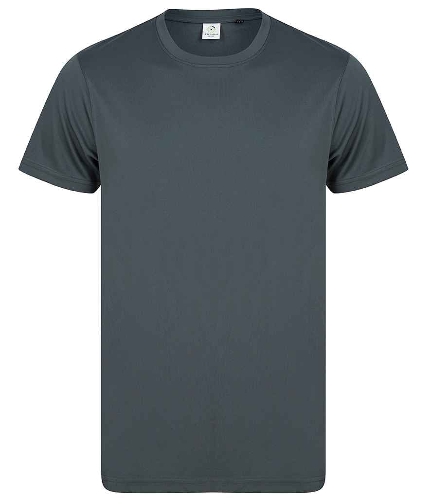 Tombo Unisex Recycled Performance T-Shirt | Charcoal