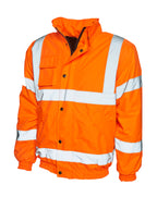 Uneek Hi Vis Bomber Jacket