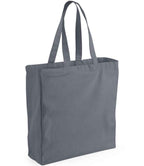 Westford Mill Canvas Classic Shopper | Graphite Grey