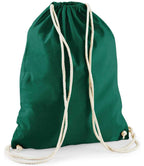 Westford Mill Cotton Gymsac | Bottle Green