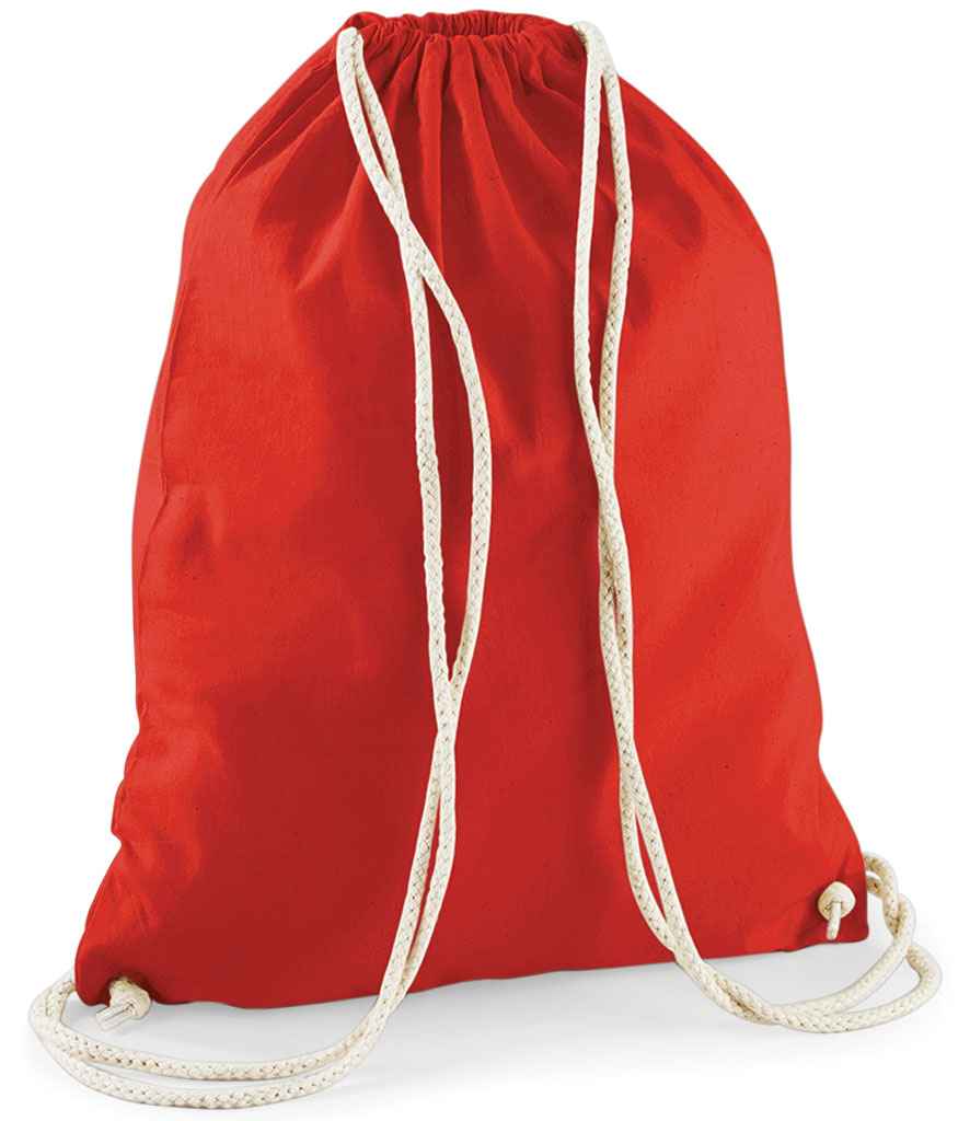 Westford Mill Cotton Gymsac | Bright Red