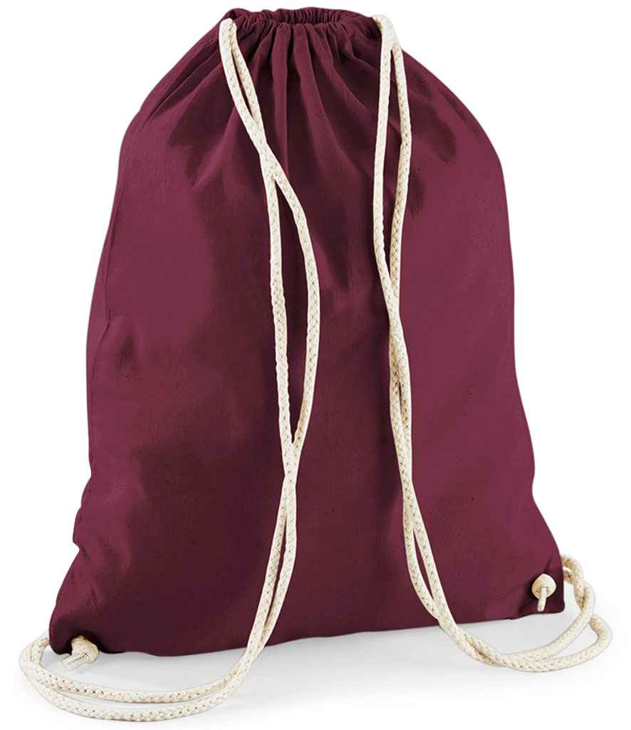 Westford Mill Cotton Gymsac | Burgundy