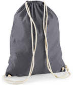 Westford Mill Cotton Gymsac | Graphite Grey