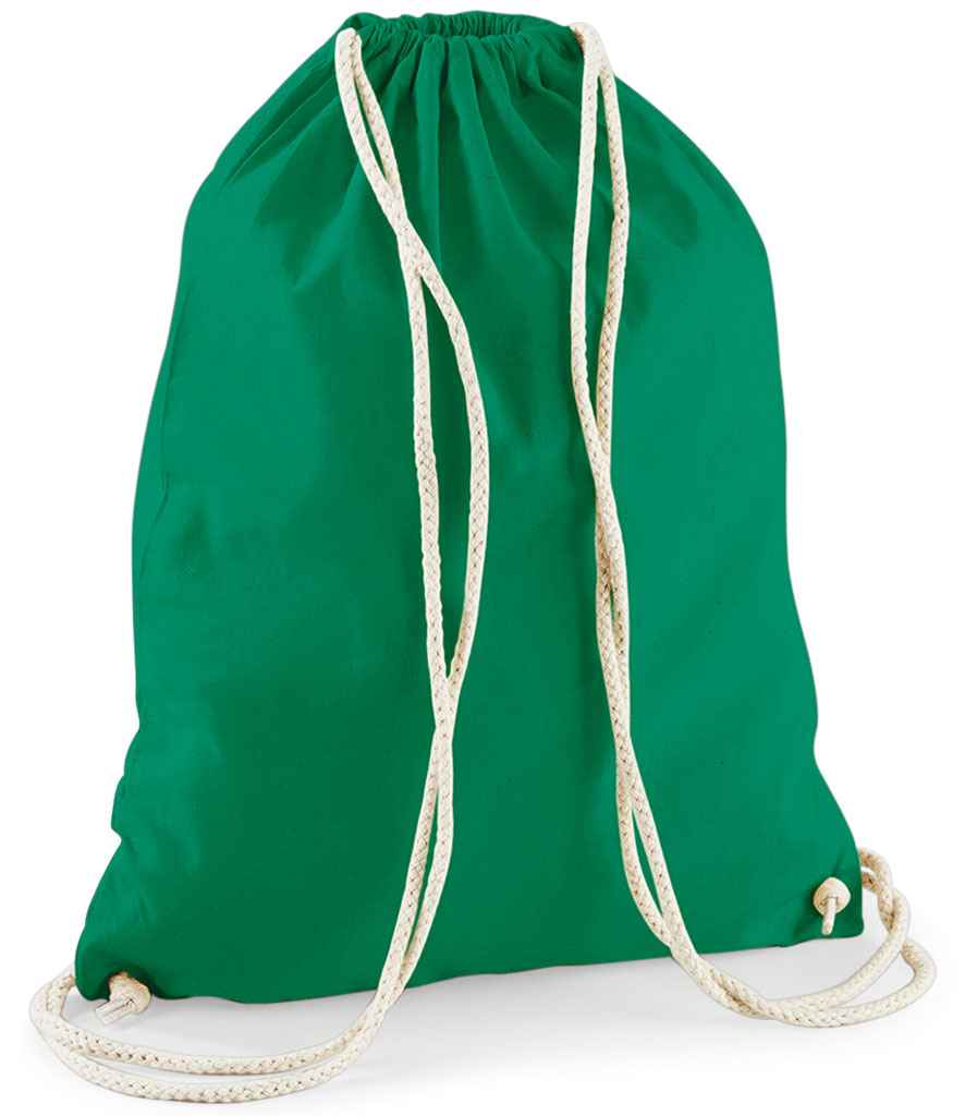 Westford Mill Cotton Gymsac | Kelly Green