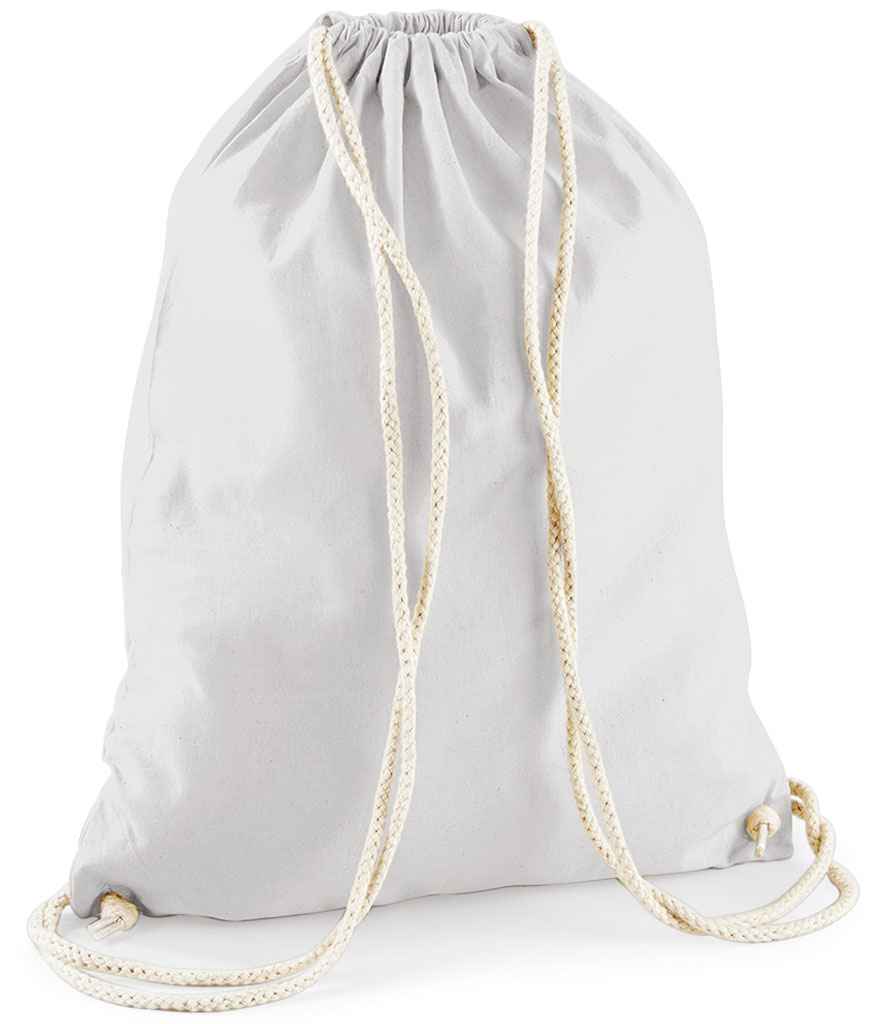 Westford Mill Cotton Gymsac | Light Grey