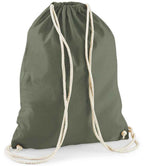 Westford Mill Cotton Gymsac | Olive Green
