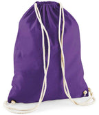 Westford Mill Cotton Gymsac | Purple