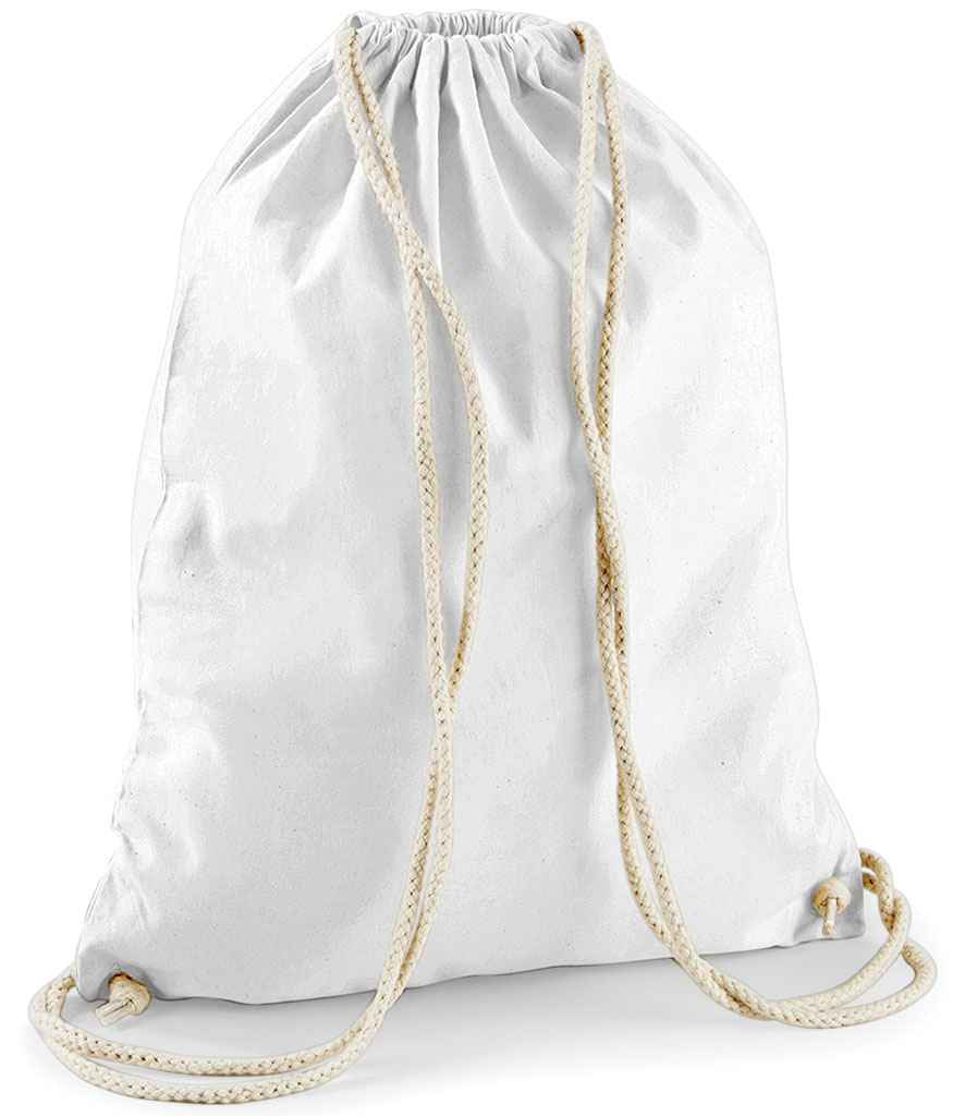 Westford Mill Cotton Gymsac | White