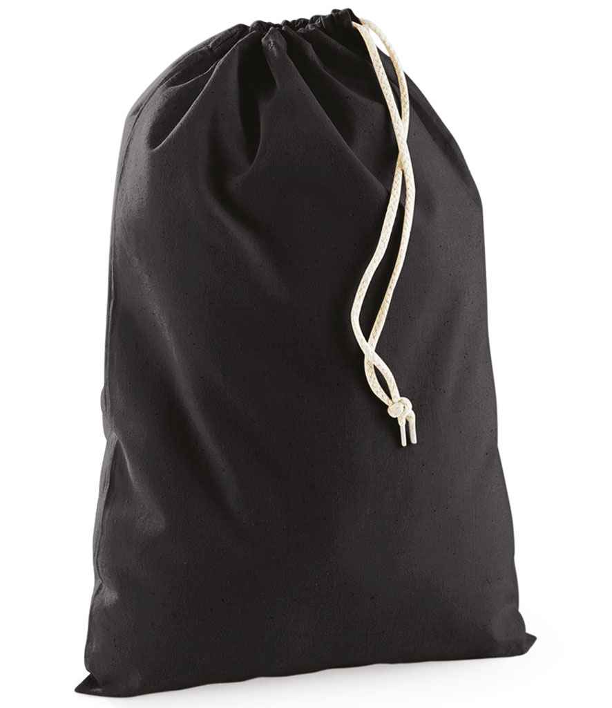 Westford Mill Cotton Stuff Bag | Black