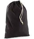 Westford Mill Cotton Stuff Bag | Black