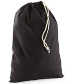 Westford Mill Cotton Stuff Bag | Black