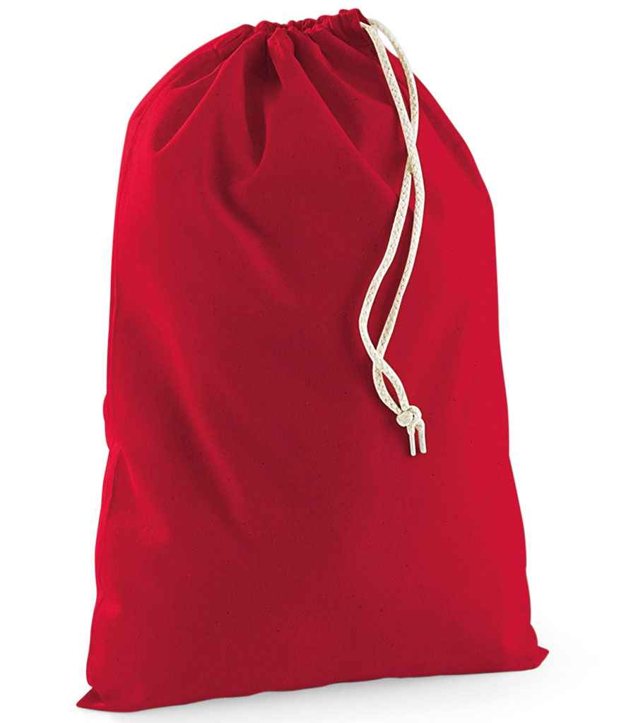 Westford Mill Cotton Stuff Bag | Classic Red