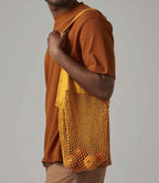 Westford Mill Organic Cotton Mesh Grocery Bag | Amber