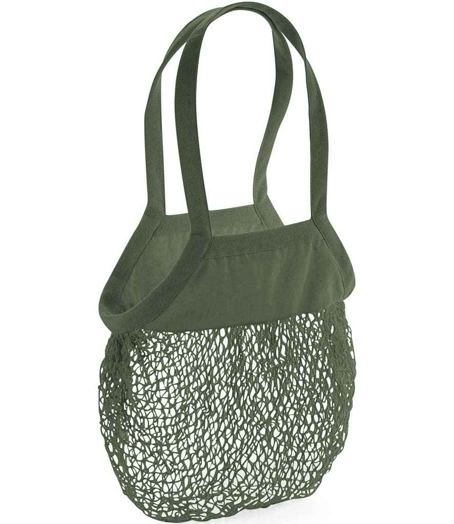 Westford Mill Organic Cotton Mesh Grocery Bag | Olive Green