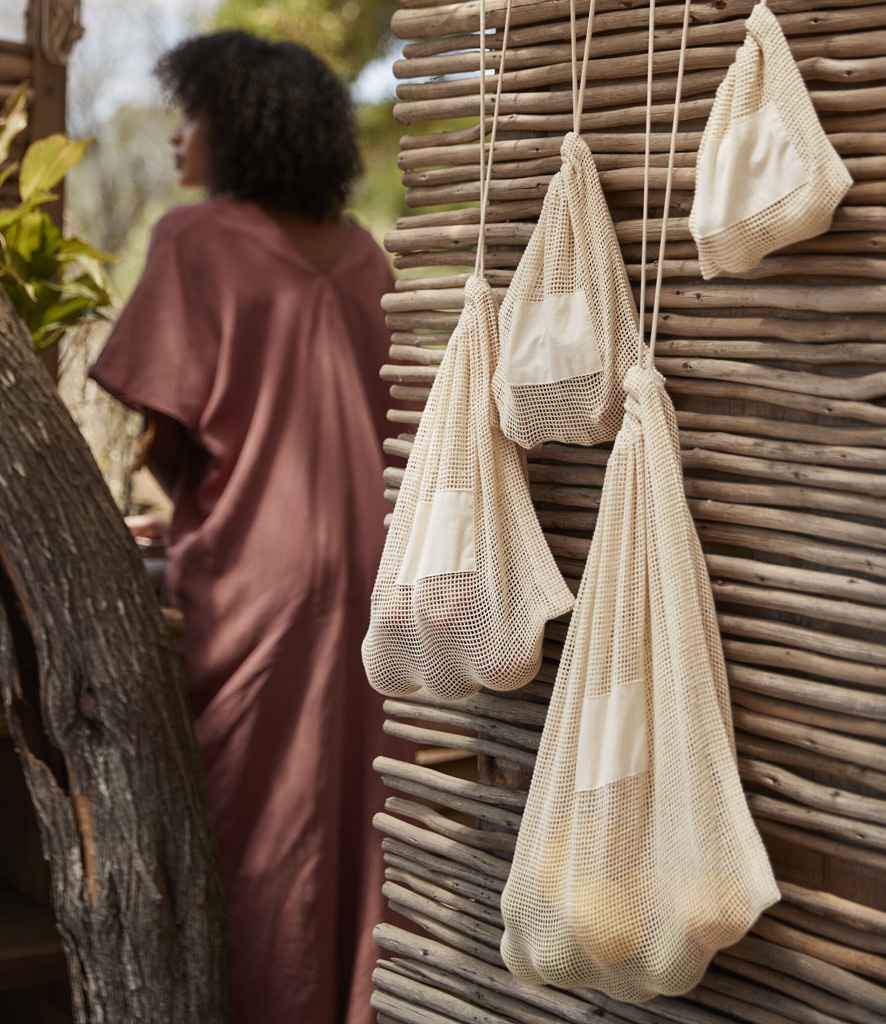 Westford Mill Organic Cotton Mesh Sacks | Natural