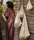 Westford Mill Organic Cotton Mesh Sacks | Natural