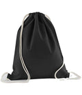 Westford Mill Organic Cotton In Conversion Gymsac | Black