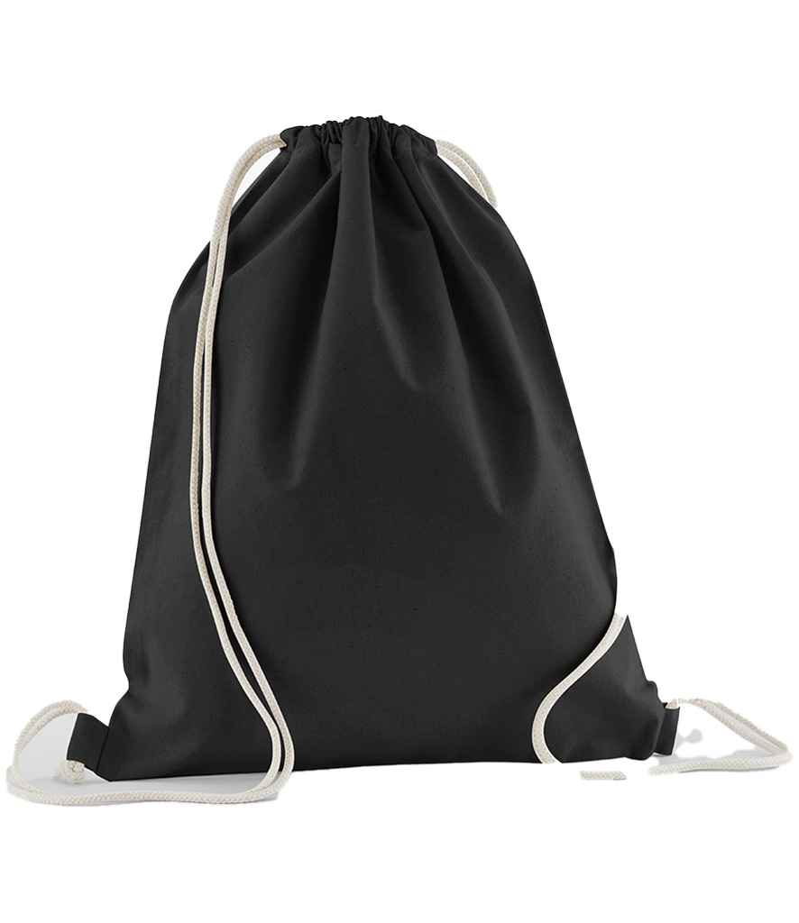 Westford Mill Organic Cotton In Conversion Gymsac | Black