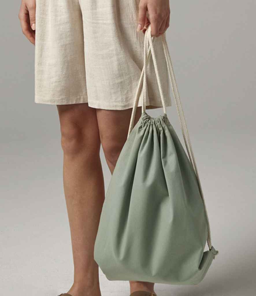 Westford Mill Organic Cotton In Conversion Gymsac | Dusty Green