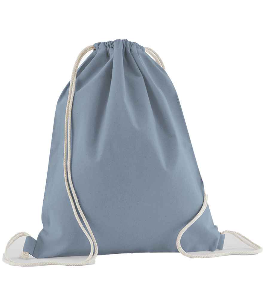 Westford Mill Organic Cotton In Conversion Gymsac | Dusty Blue