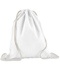 Westford Mill Organic Cotton In Conversion Gymsac | White