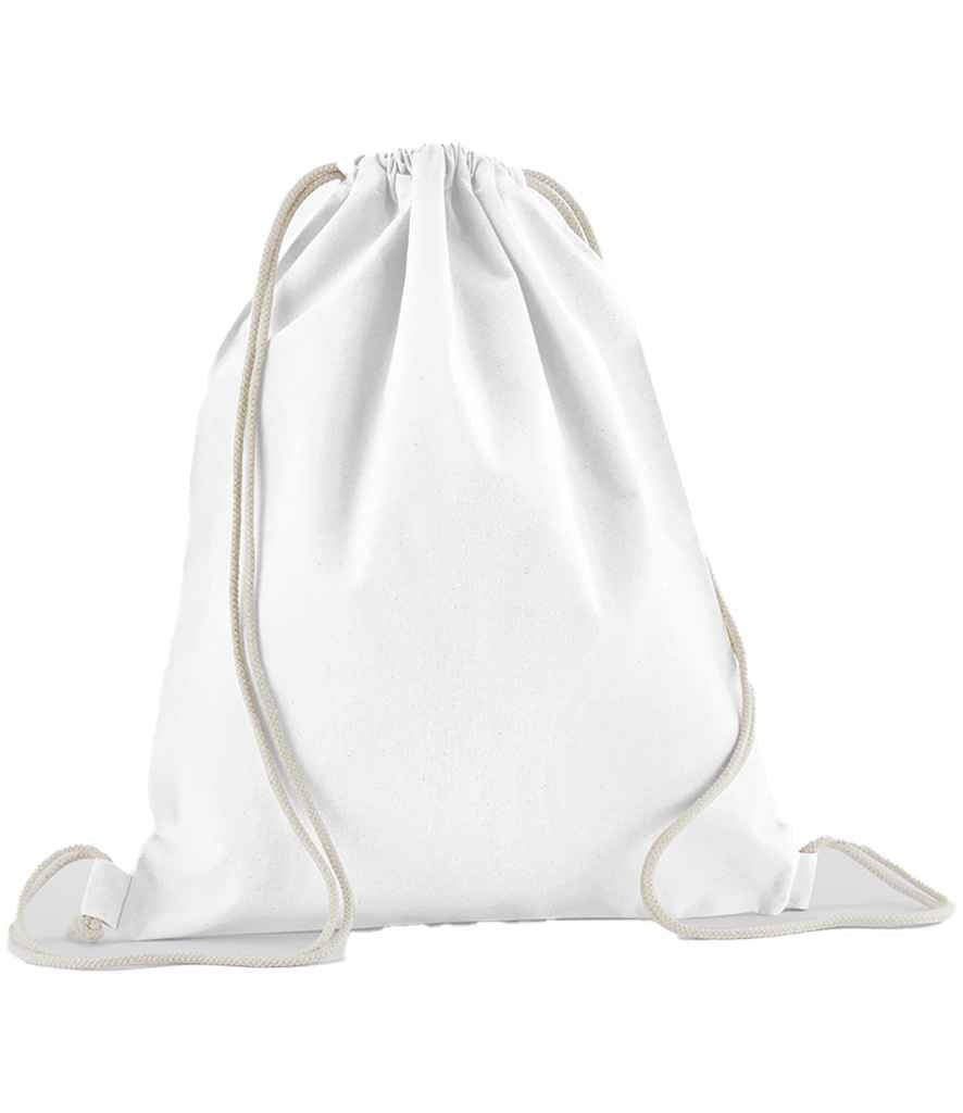 Westford Mill Organic Cotton In Conversion Gymsac | White